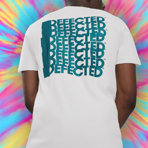Playera Defected Records Box Logo Stacked T-shirt