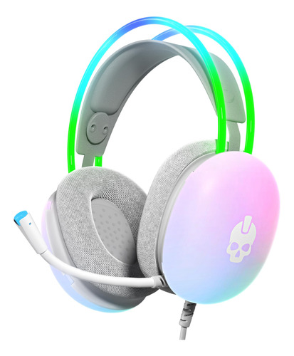 Auriculares Para Juegos Game Punk Nova Light Translucent Rgb