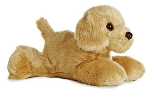 Aurora Mini Flopsie - Peluche De Perro Golden Marrón De 8 pu