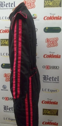 Macacão Para Kart Lcexport + Luva Lcexport Feminino