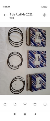 Jgo. De Anillos Deutz Fl912 Std. 3 Aros Anillos Aceitero 3mm