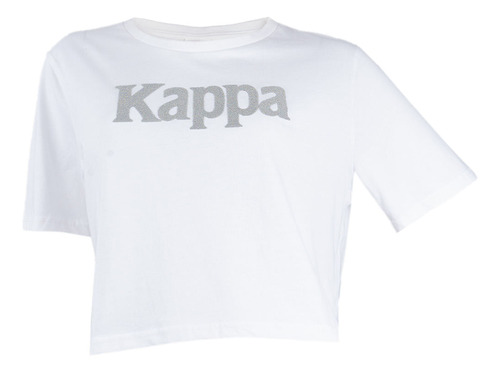 Authentic Elegraphy Camiseta Blanca Mujer Kappa Kappa