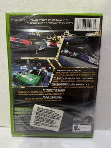 Need For Speed Carbon | Xbox Clasico Nuevo Y Sellado (Usado)