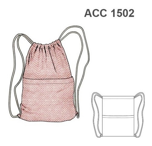 ( Moldes De Ropa)  Bolso Parvulos Acc 1502