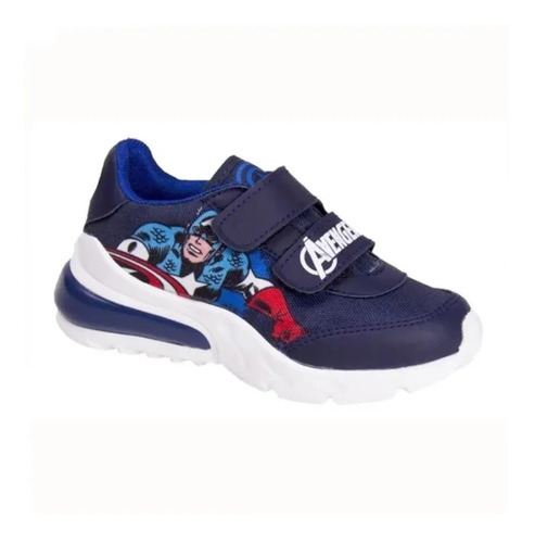 Zapatillas Marvel Capitan America Zapatilla Doble Abrojo-029