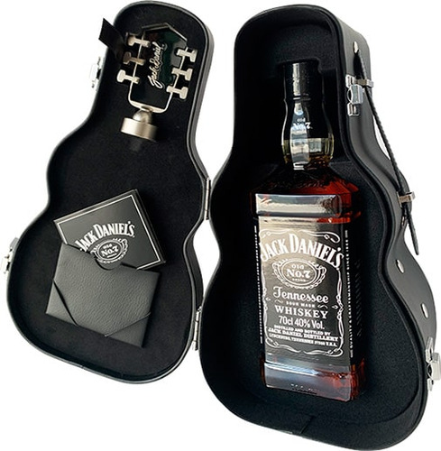 Whisky Jack Daniel's N°7 Con Estuche De Guitarra