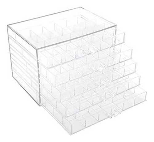 Equipo Para Decorar Uñas Nail Decoration Storage Box,120 Gri