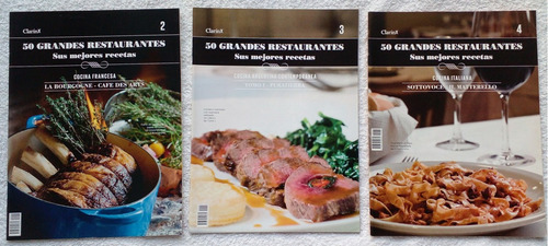 50 Grandes Restaurantes. Sus Mejores Recetas. Combo X 3