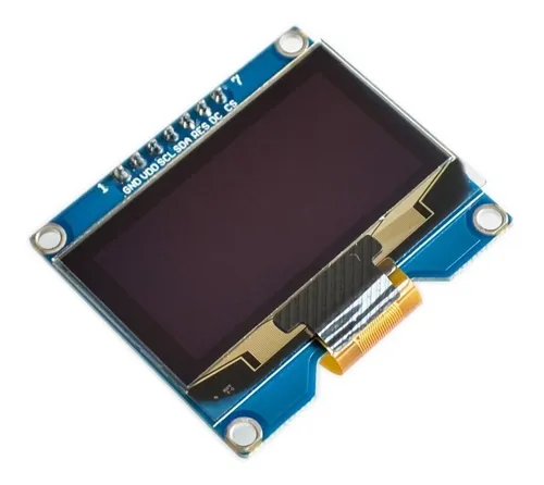 Oled Display Ldc 1.54 1,54 128×64 I2c Spi Blanco Pantalla