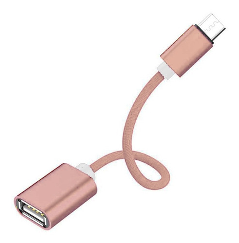 Adaptador Otg Tipo C Macho A Usb 3.1 Hembra Metal 