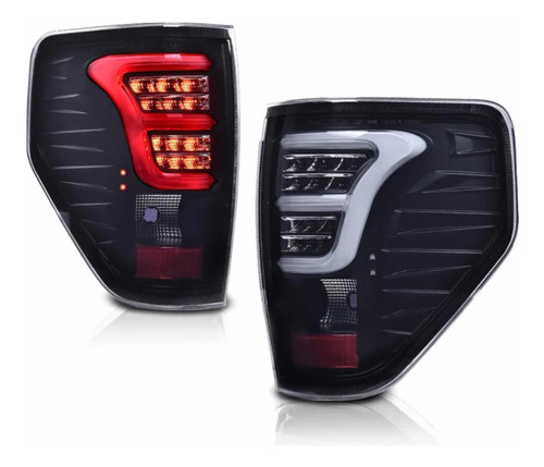 Par Calaveras Led F-150 Lobo 2009 2010 2011 2012 2013 2014