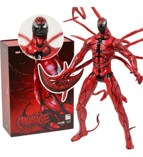 Carnage Scala 1/10 Zd Toys Colección 10 ° Anivers. Spiderman