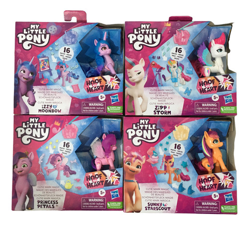 Hasbro My Little Pony Cutie Mark Magic Set De 4