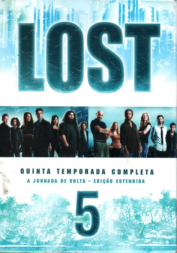 Box - Lost - Quinta Temporada Completa - 5 Dvds - Lacrado
