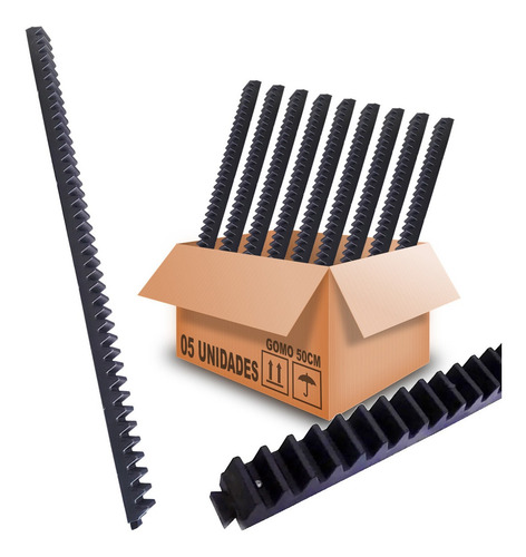 5pcs Gomo Garen Original Para Cremalheira Nylon 50cm 05 Unidades De 50cm Total 2,50mts