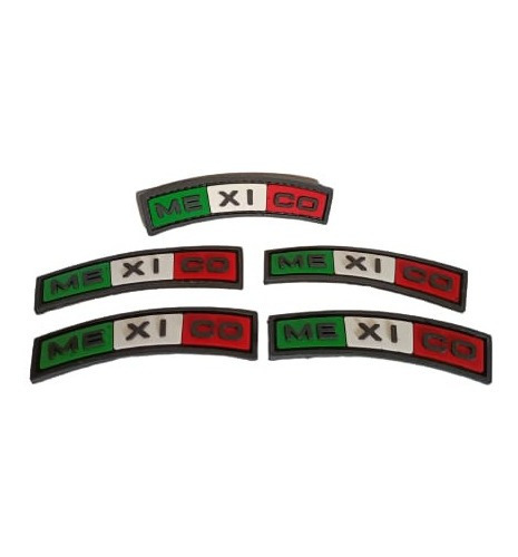 Insignia De Pvc Puente De Mexico Paquete De 5 Piezas 