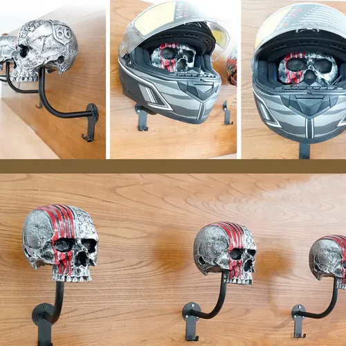 Colgador de casco moto sale