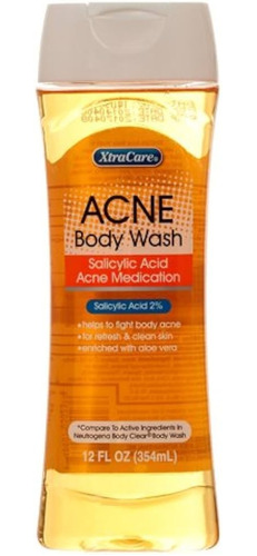 Acne Body Wash Xtracare Salicylic Acid Acne Medication