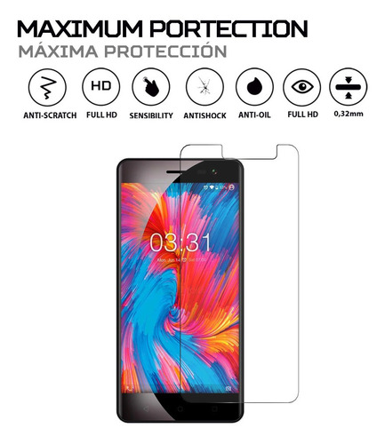 Protector Mica Pantalla Para Wolder Wiam 65 Lite