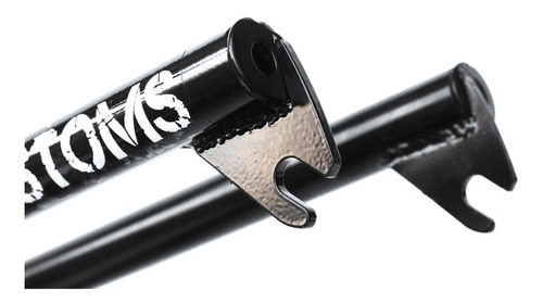 Imagen 2 de 7 de Horquilla Bmx Raw Street Rod ¡acero Hi-ten! Gloss Black