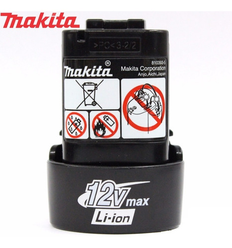 Imagem 1 de 2 de Bateria 12 Volts Makita - Frete Gratis