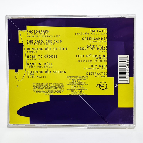 Cd Born To Choose Importado / Soundgarden Mekons R.e.m. Tk0m
