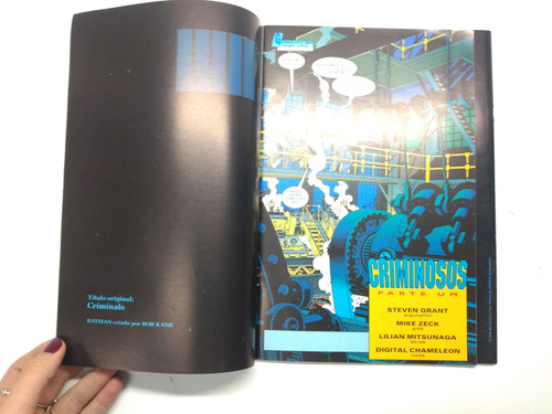 Coleção 2 Hq Um Conto De Batman Criminosos Editora Abril 1996 16266 (Usado)