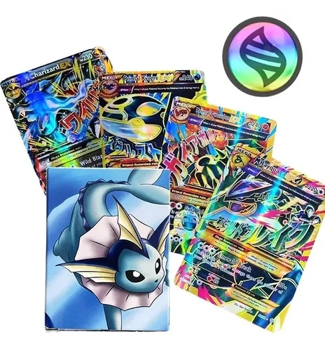 55 Cartas Mega Ex Pokemon En Caja Español