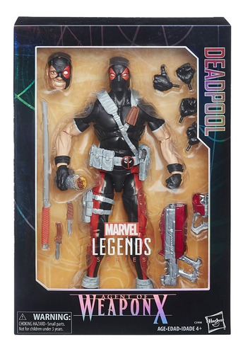 Legends Series Marvel Deadpool Agent Of Weaponx 12 Pulgadas
