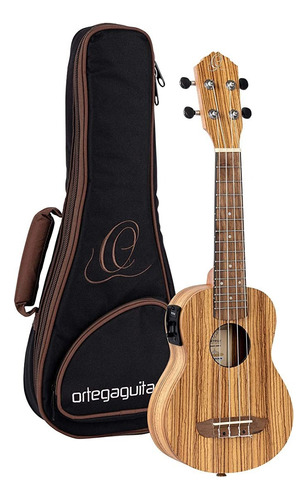 Ortega Guitars - Ukelele Soprano Acústico-eléctrico Con B.