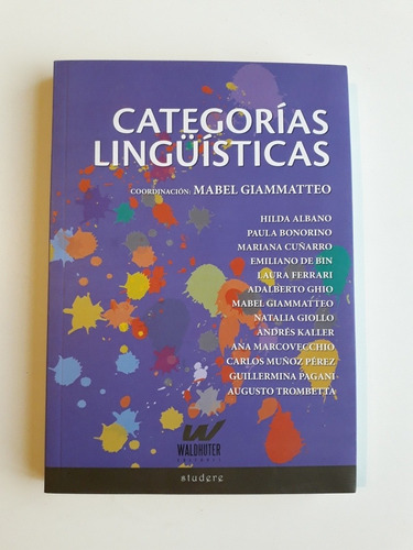 Categorías Lingüísticas - Mabel Giammatteo