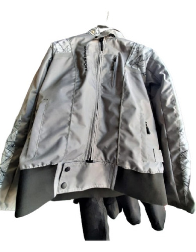 Conjunto Upper Moto Dama Gris - Portalvendedor