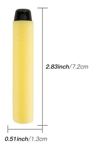 Balas De Dardos Compatibles Con Nerf Colores Raros