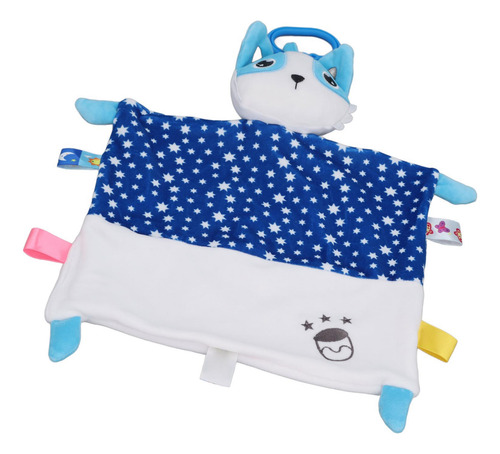 Manta De Seguridad Para Bebés Kitten Sensory Toy Con Etiquet