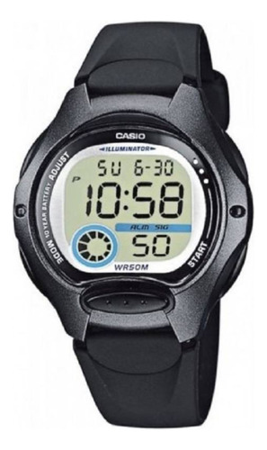 Reloj Casio Lw-200-1b Para Caballero Deportivo Negro/ Gris