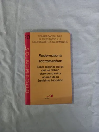 Redemptionis Sacramentum - Eucaristía - Culto Divino (Usado)
