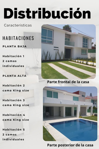 Casa Laurel Disponible Para Fines De Semana En Lomas De Cocoyoc