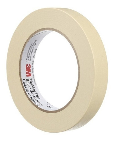 Tirro Masking Tape 3m Uso General 201+  3/4 55mts (2 Rollos)