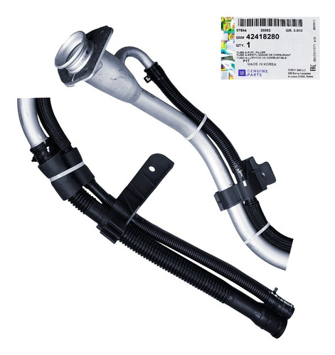 Imagen 2 de 4 de Tubo Manguera Llenado Gasolina Aveo 2013 2014 Lt Ls Speed