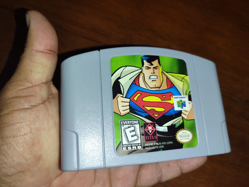 Juego Nintendo 64 Superman Colección Vintage Retro 