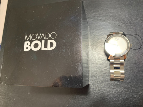 Relógio Movado Bold Aço 42.5 Mm Stainless Steel Case-3600257