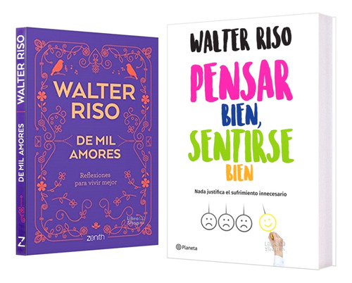 Walter Riso De Mil Amores + Pensar Bien Sentirse