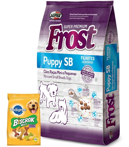 Frost Cachorro Raza Pequeña 10,1kg + Regalo + Envío Ver Foto