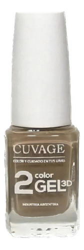 Esmaltes De Uñas Gel 3d Color Cuvage Sin Cabina Color 108 - Dark Creamnut