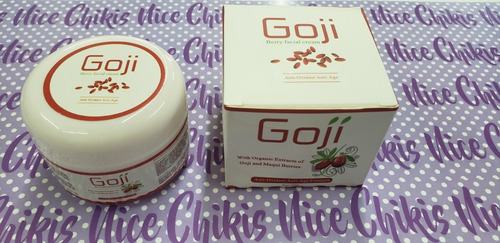 Goji Berry Facial Crema Anti - Edad