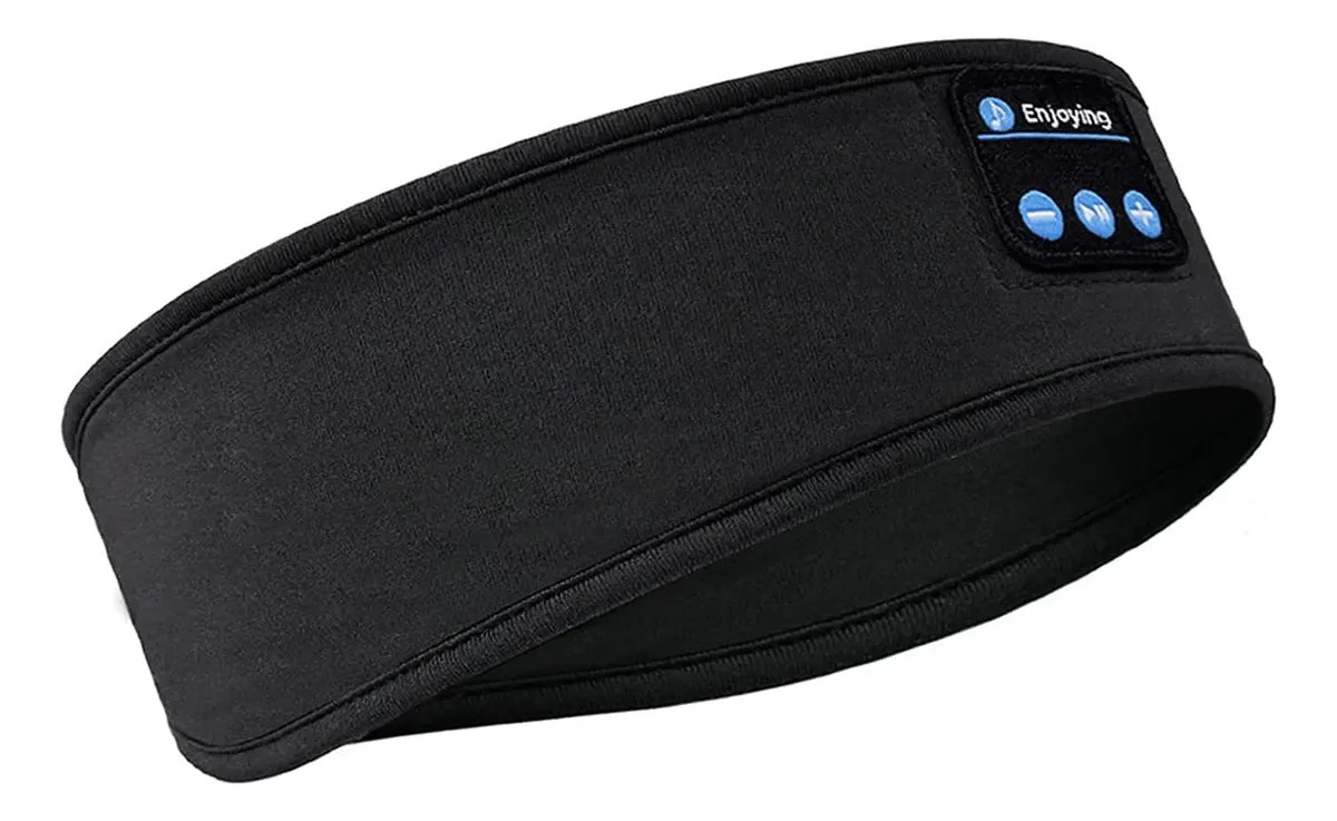 Antifaz Bluetooth Sepper con Auriculares Inalámbricos Suaves para Dormir y Viajar