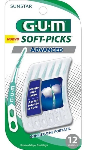 Cepillo Palillo Interdental Advanced Soft- Picks Gum X12