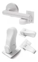 Comprar Pack 3 Seguros Traba Manillas Puertas Niños 180 Grados