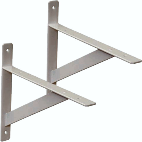 Dos (2) Ménsulas/escuadras 40cm Para Estante Soporta 120kg 