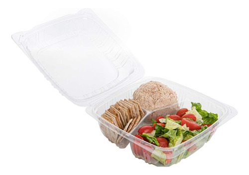 Smygoods Envases De Plastico Para Alimentos, 3 Compartimento